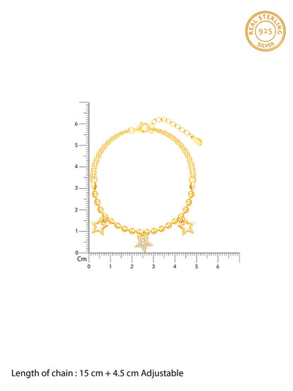 Golden Twinkle Star Bracelet