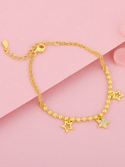 Golden Twinkle Star Bracelet