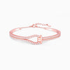 Anushka Sharma Rose Gold Knotted Feelings Bracelet