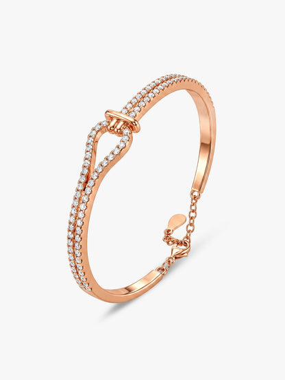 Rose Gold Knotted Feelings Bracelet