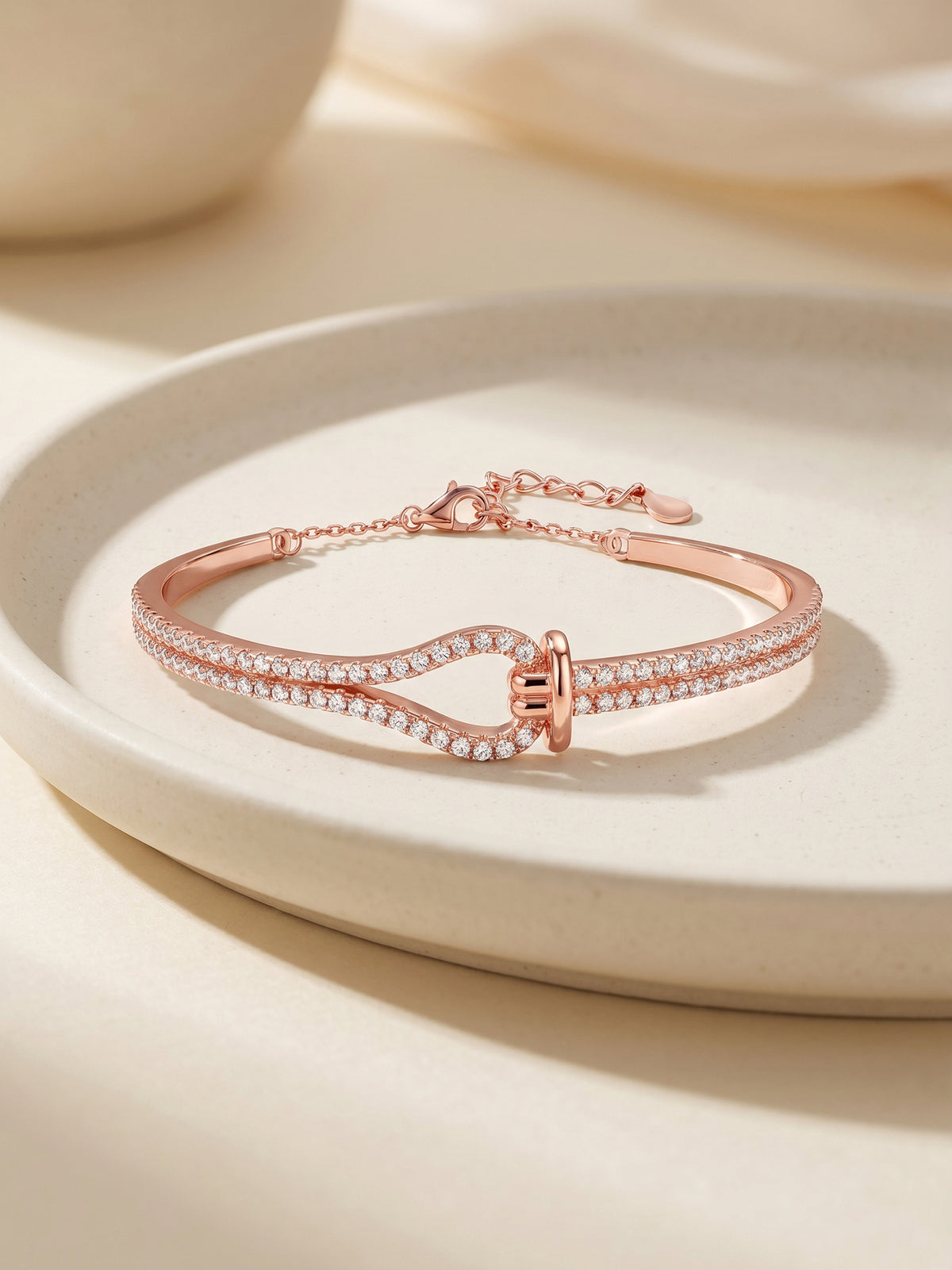 Rose Gold Knotted Feelings Bracelet