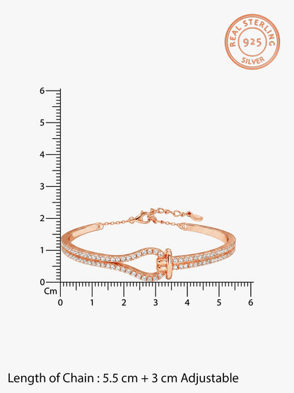 Rose Gold Knotted Feelings Bracelet