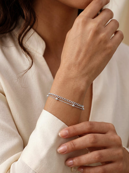 Silver Your Majesty Bracelet
