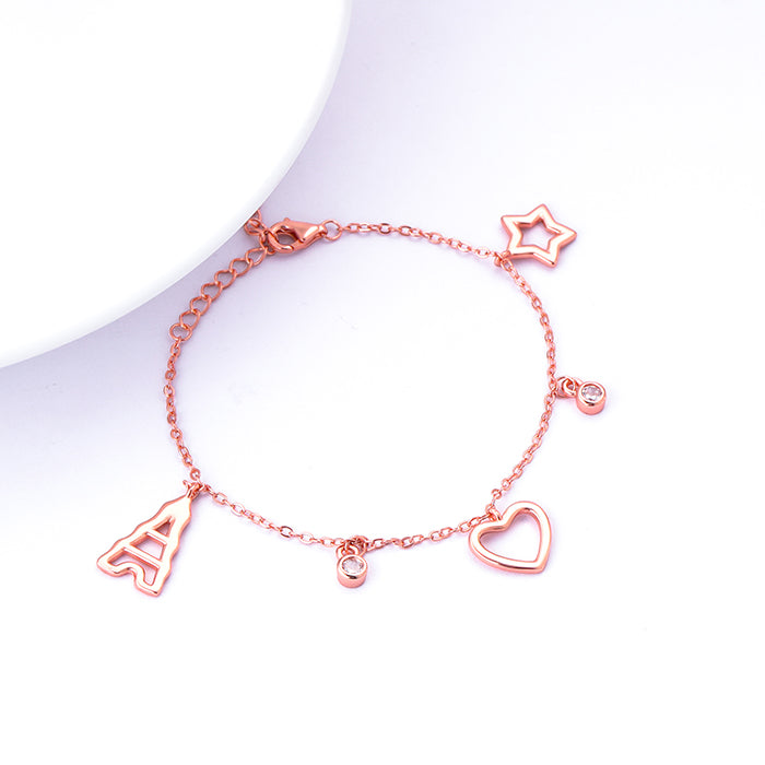 Charm Bracelet 925 Silver Rose Gold Charms Bead For European Bracelets  Bella Pendant Accessories Bangle Valentine Gift Diy Wedding Jewelry From  Fcxtrading, $9.54