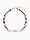 Rose Gold Commitment Mangalsutra Bracelet