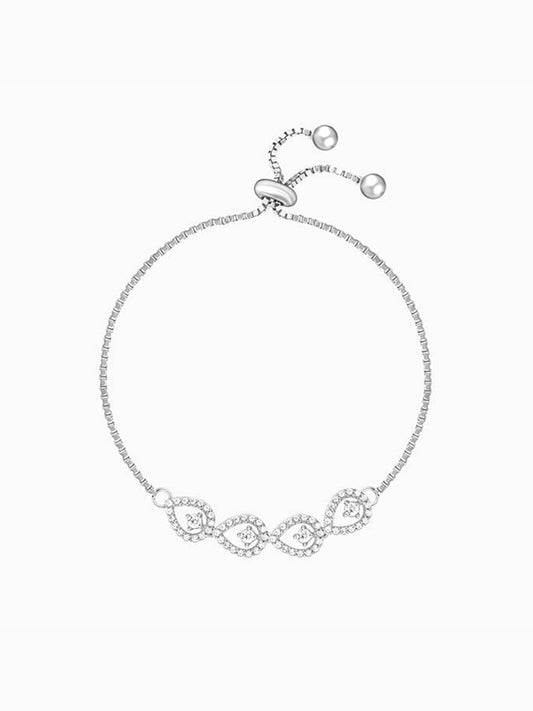 Silver Peary Love Bracelet