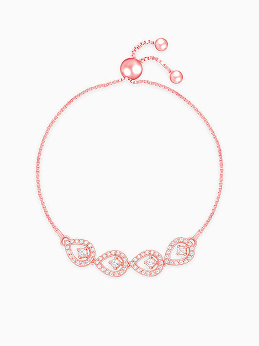 Rose Gold Peary Love Bracelet