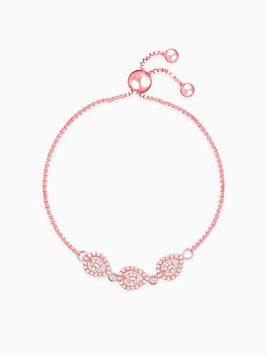 Rose Gold Love of Pears Bracelet