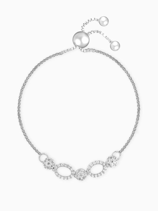 Silver Love Me More Bracelet