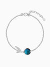 Silver Fin in Ocean Bracelet