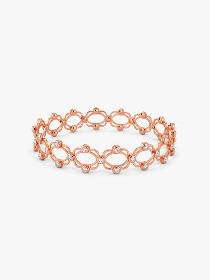 Rose Gold Supple Bracelet
