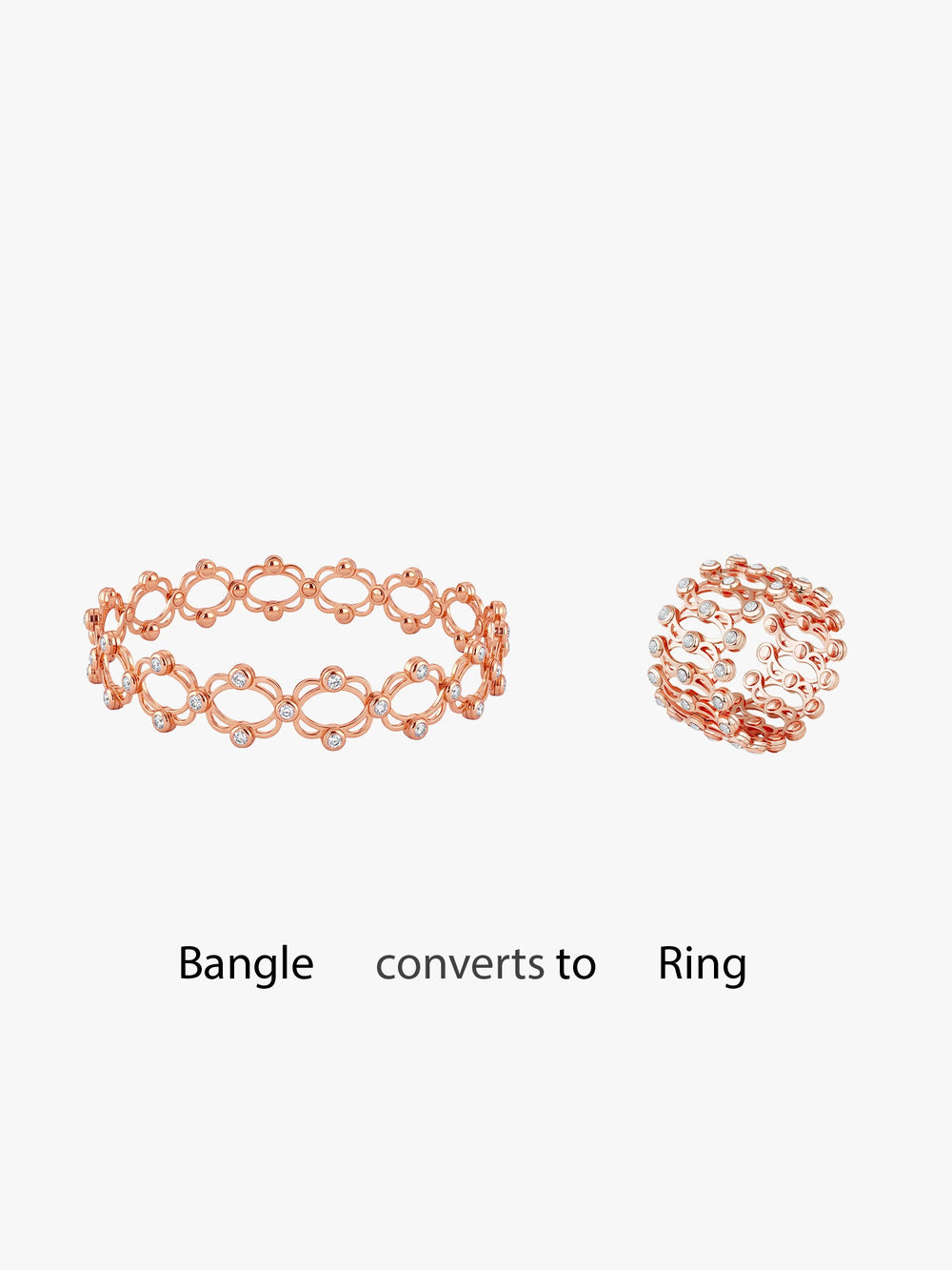 Rose Gold Supple Bracelet