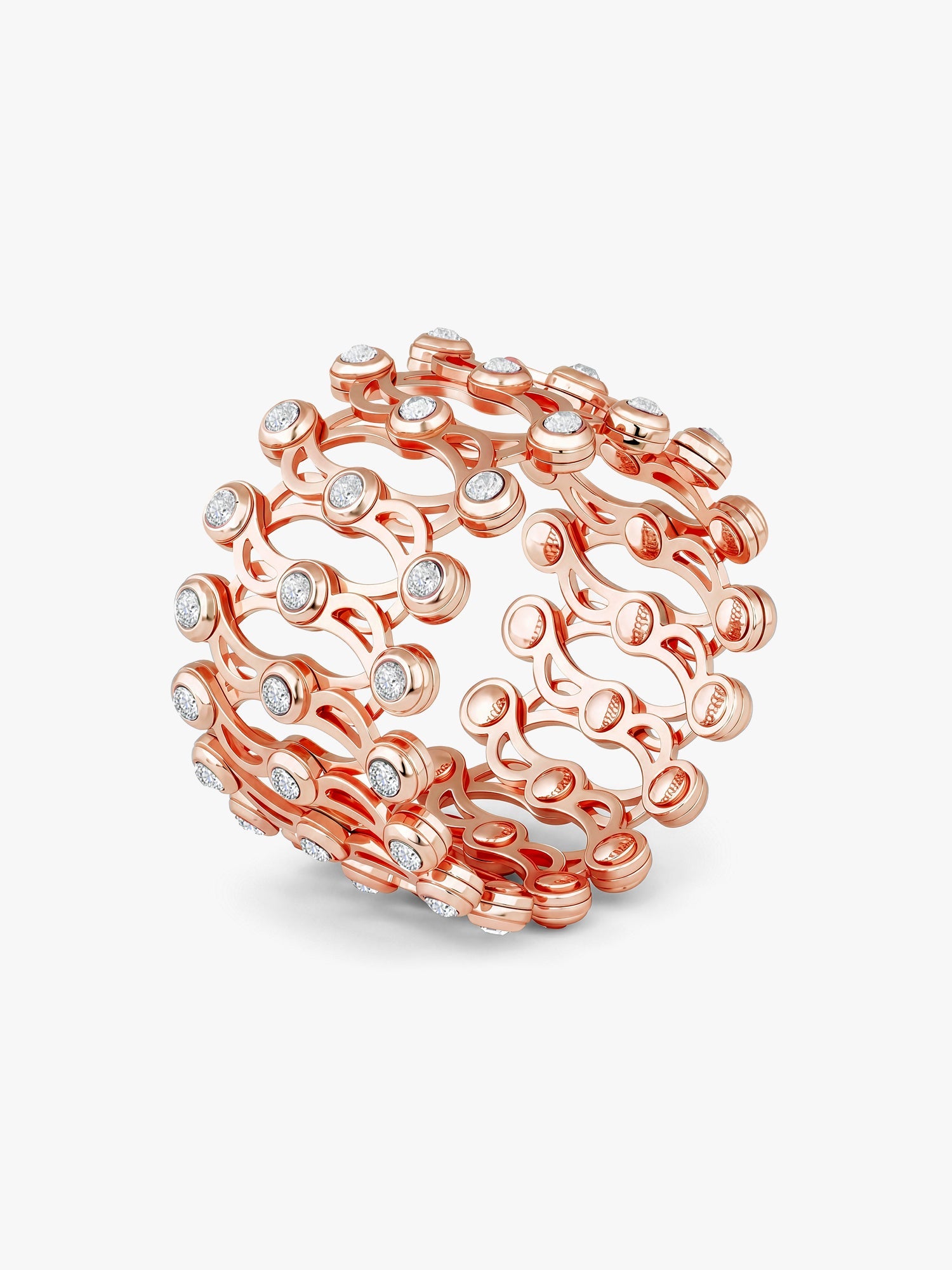 Rose Gold Supple Bracelet