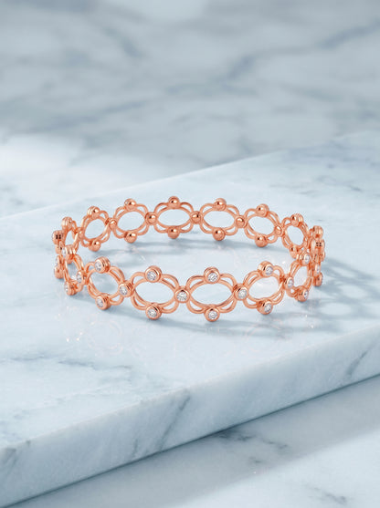 Rose Gold Supple Bracelet