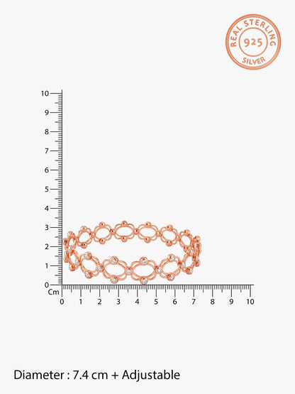 Rose Gold Supple Bracelet