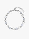 Silver Heartlock Bracelet