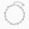 Silver Heartlock Bracelet