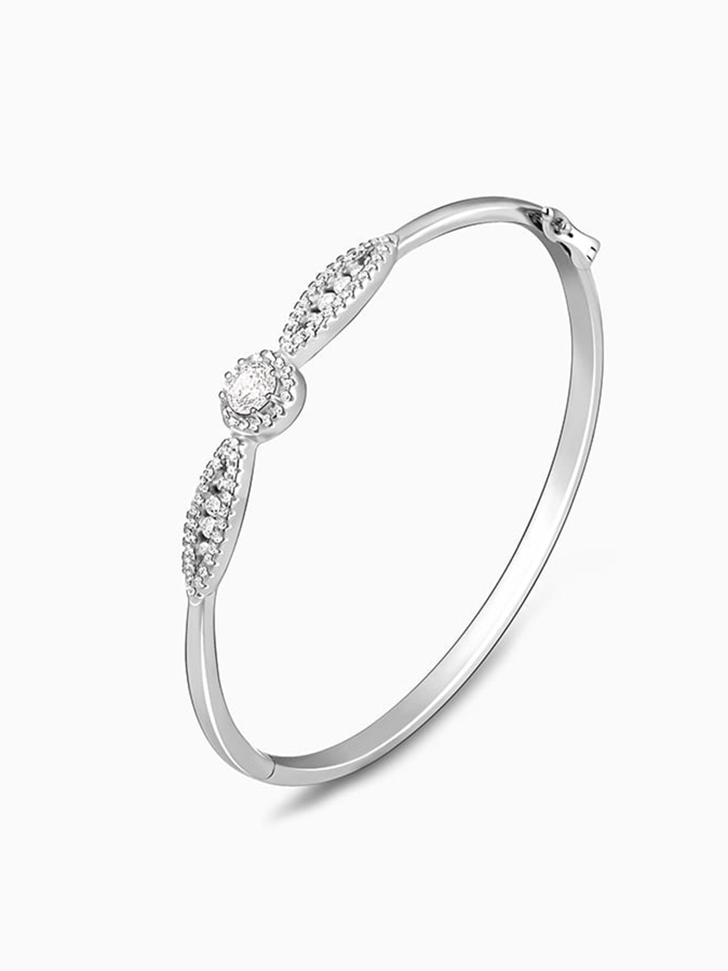 Silver Chic and Sparkly Bracelet