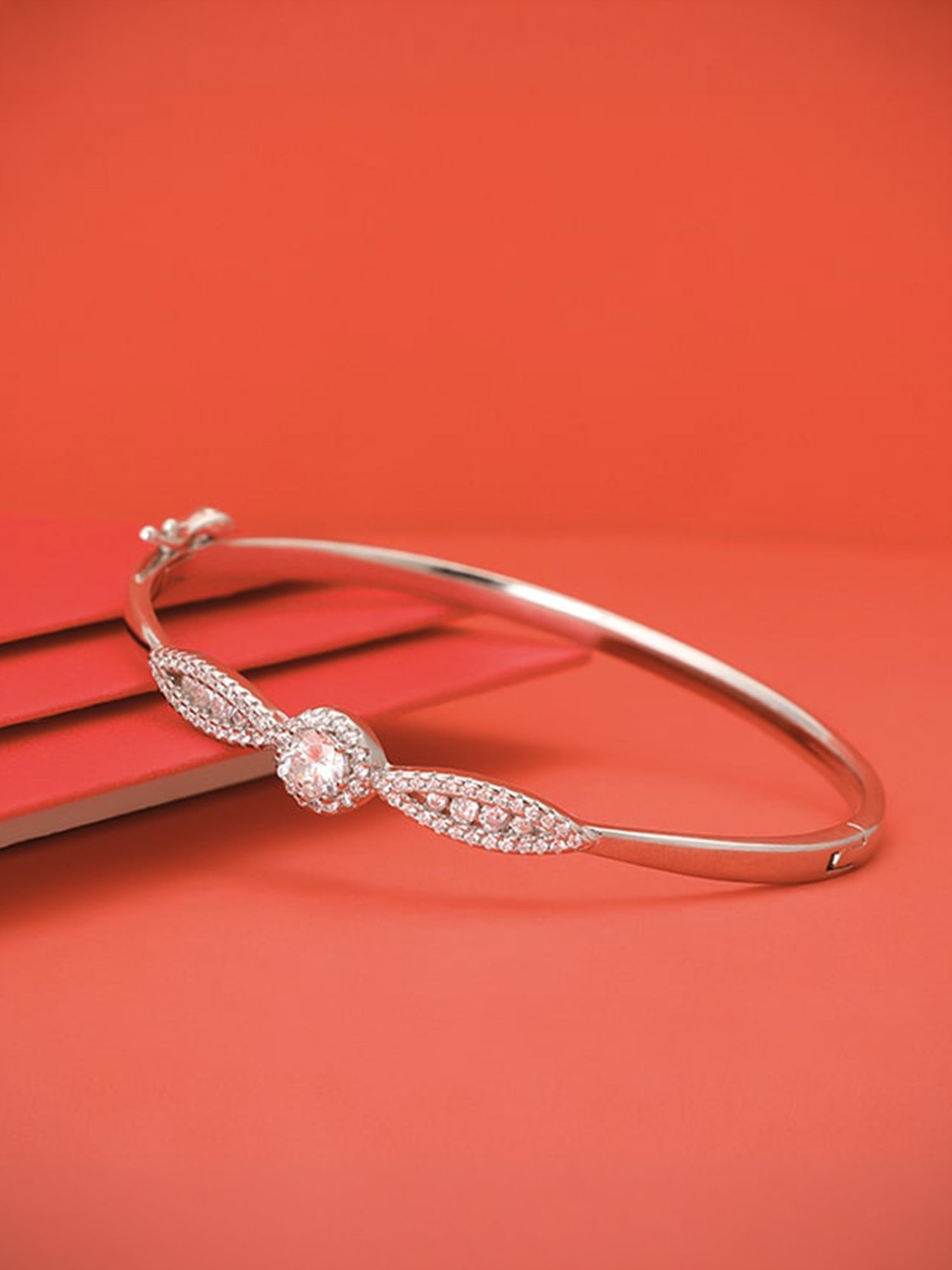 Silver Chic and Sparkly Bracelet