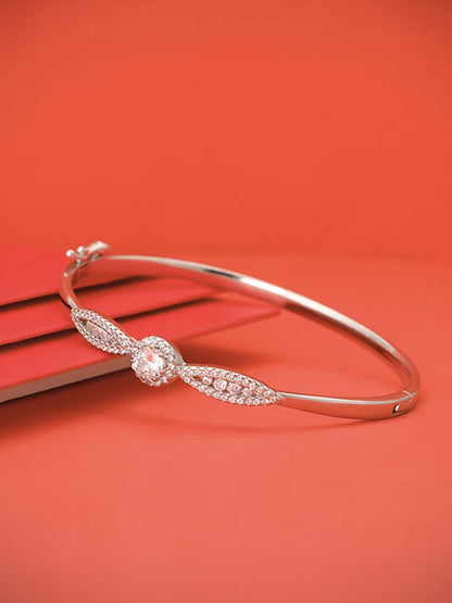 Silver Chic and Sparkly Bracelet