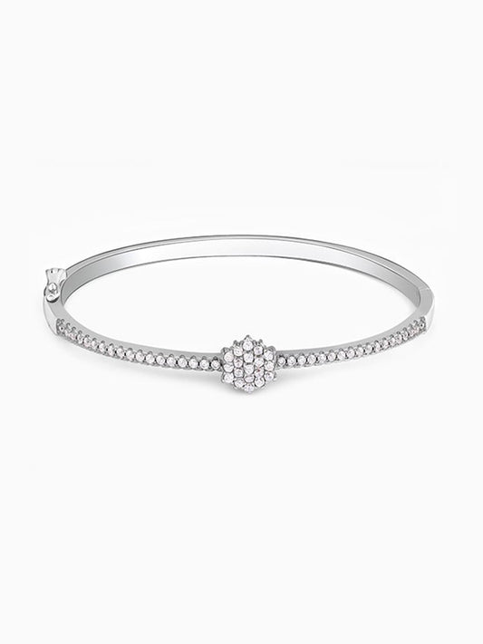 Silver Star Studded Bracelet