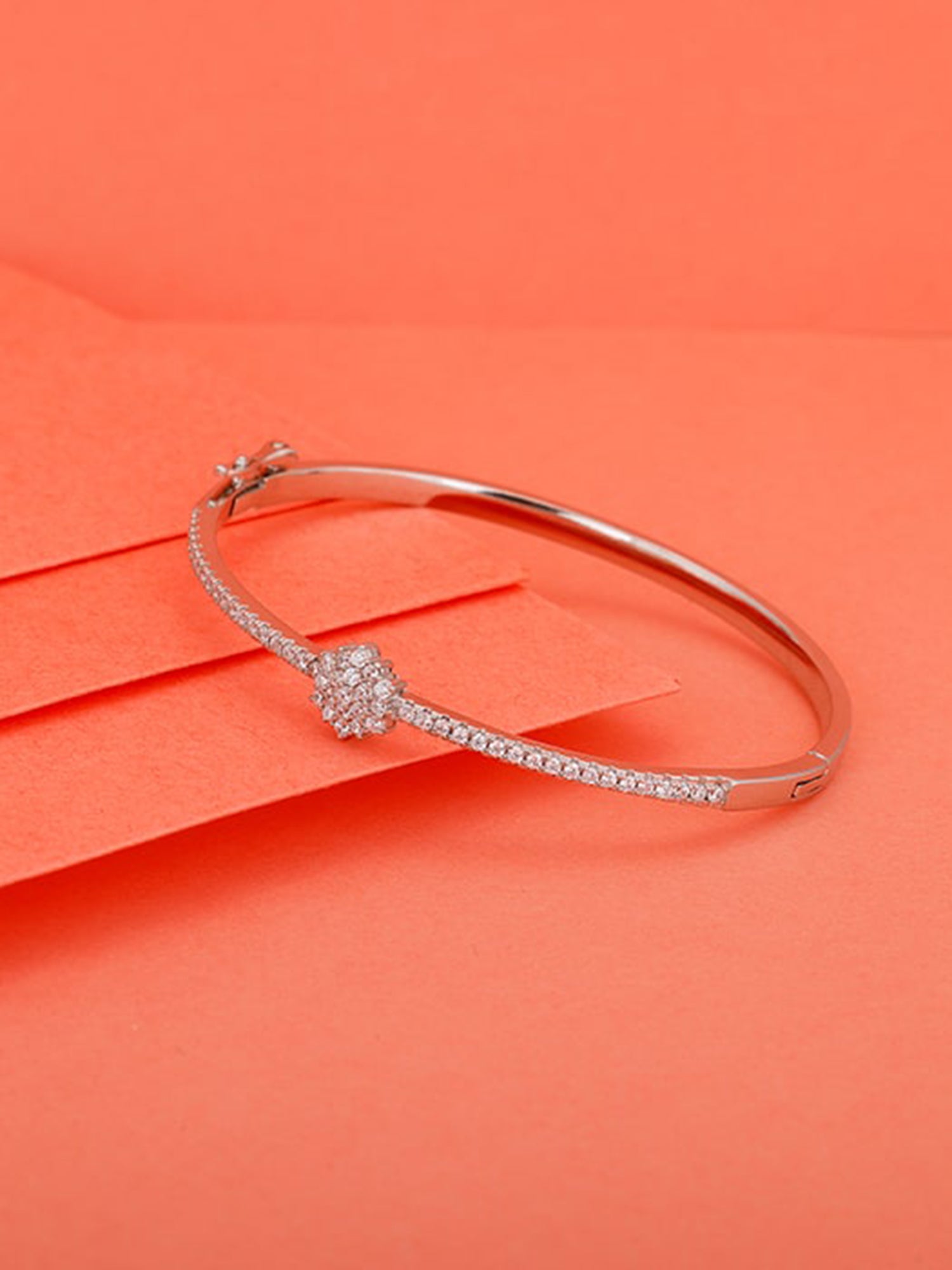 Silver Star Studded Bracelet