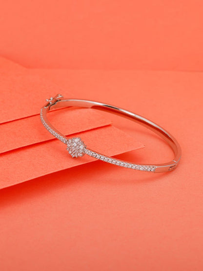 Silver Star Studded Bracelet