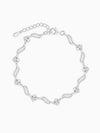 Silver Fantastic Shine Anklet