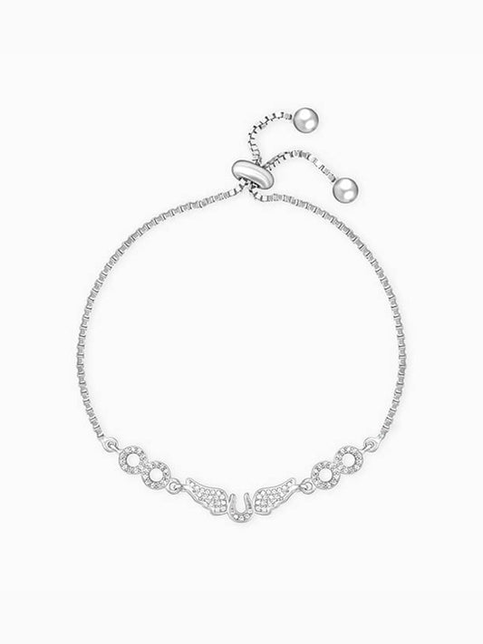 Silver Fantasy Love Bracelet