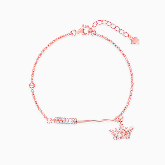 Anushka Sharma Rose Gold Crown Bracelet - Image 1
