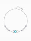 Silver Chary Eyes Bracelet