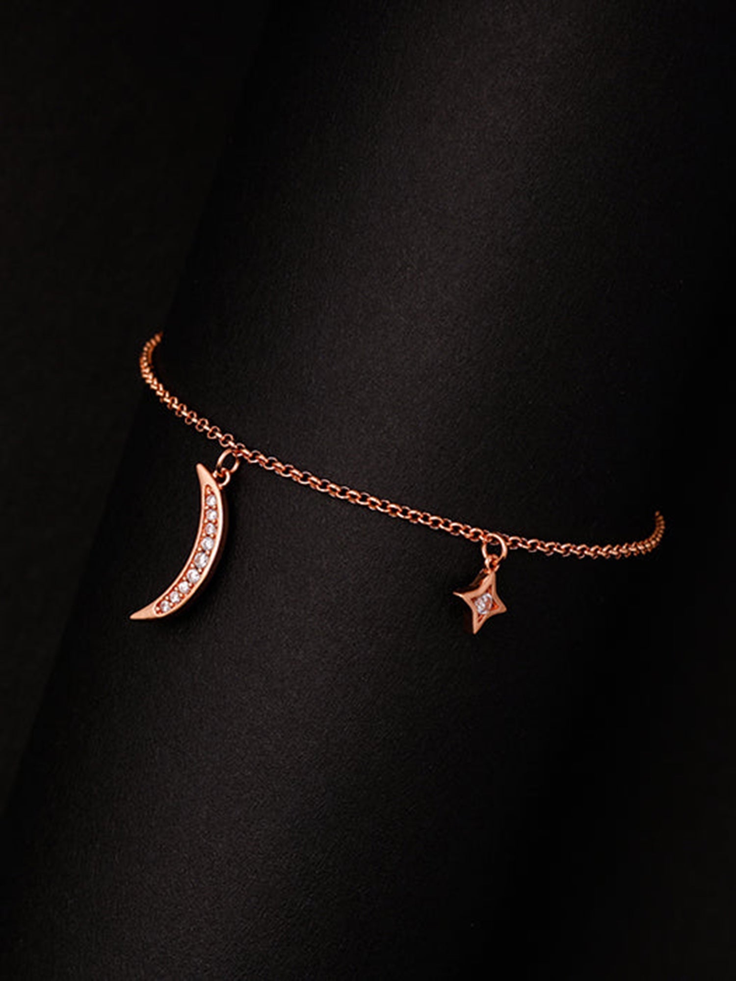 Rose Gold Love From Stars Bracelet