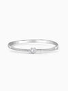Silver Aww So Cute Bangle Bracelet
