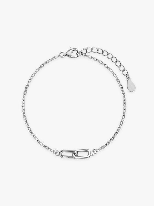 Silver Continuity Bracelet