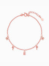 Rose Gold Secure Love Bracelet