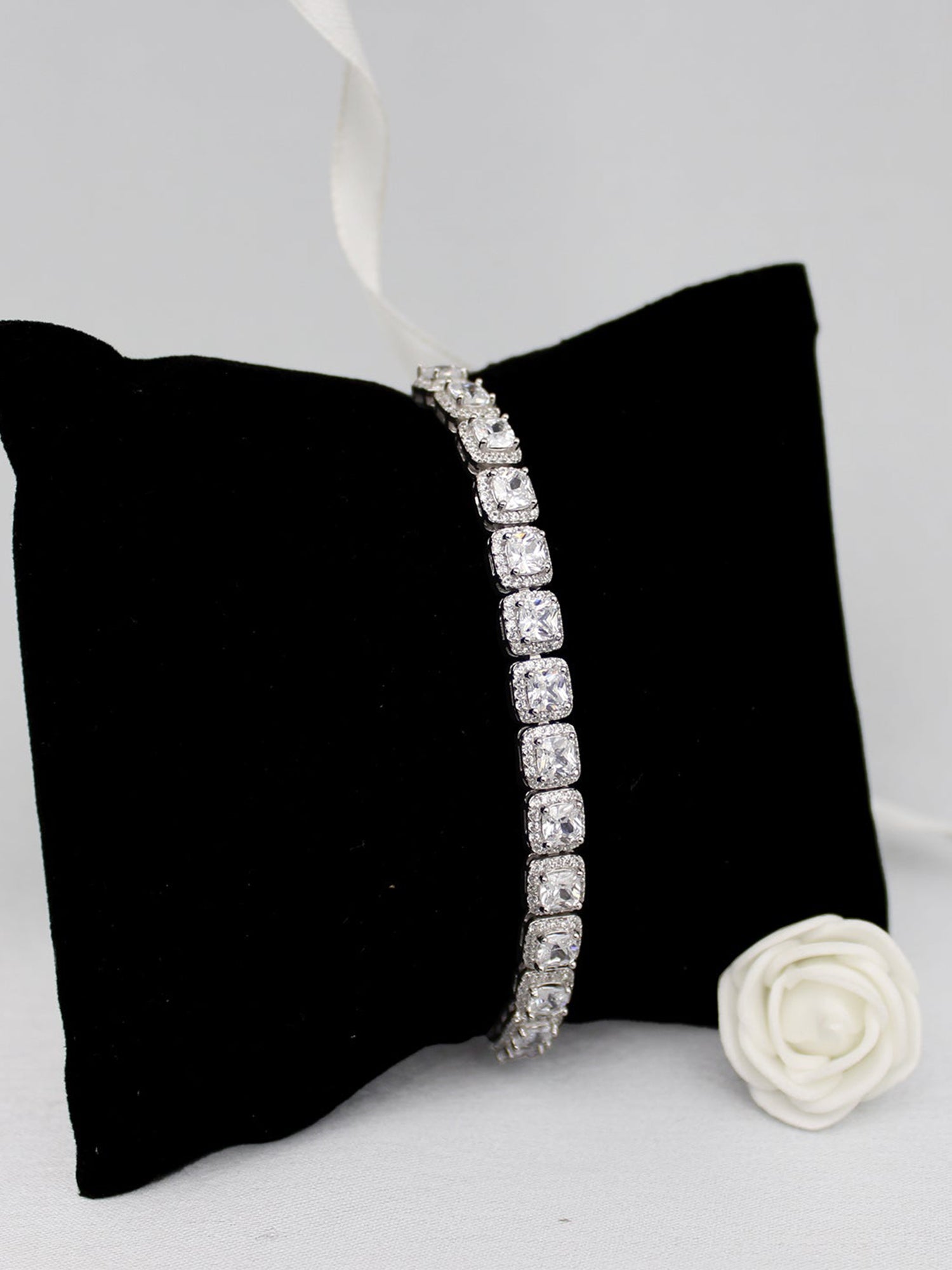 GIVA Classic Solitaire Bracelet