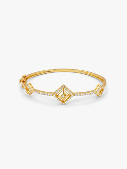 Kriti Sanon Golden Square Prism Signature Bracelet