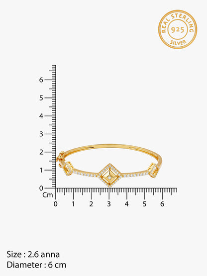 Kriti Sanon Golden Square Prism Signature Bracelet