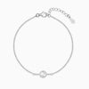 Silver Solitaire Sunshine Bracelet