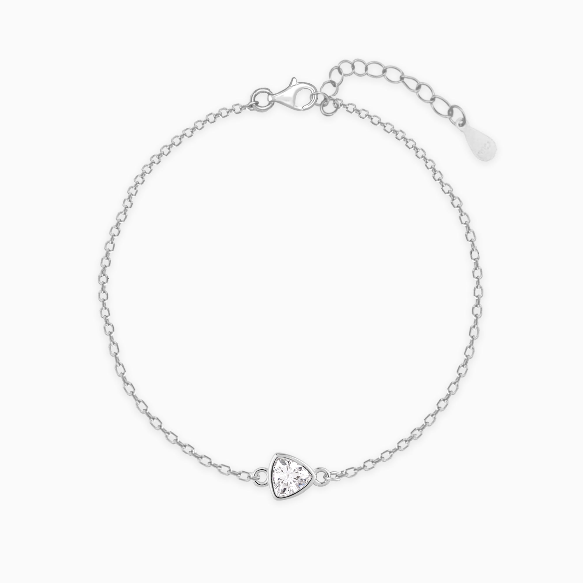 Silver Everyday Is Beautiful Bracelet - Image 1