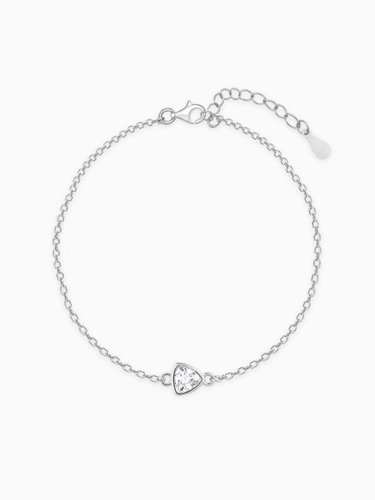 Silver Everyday Is Beautiful Bracelet
