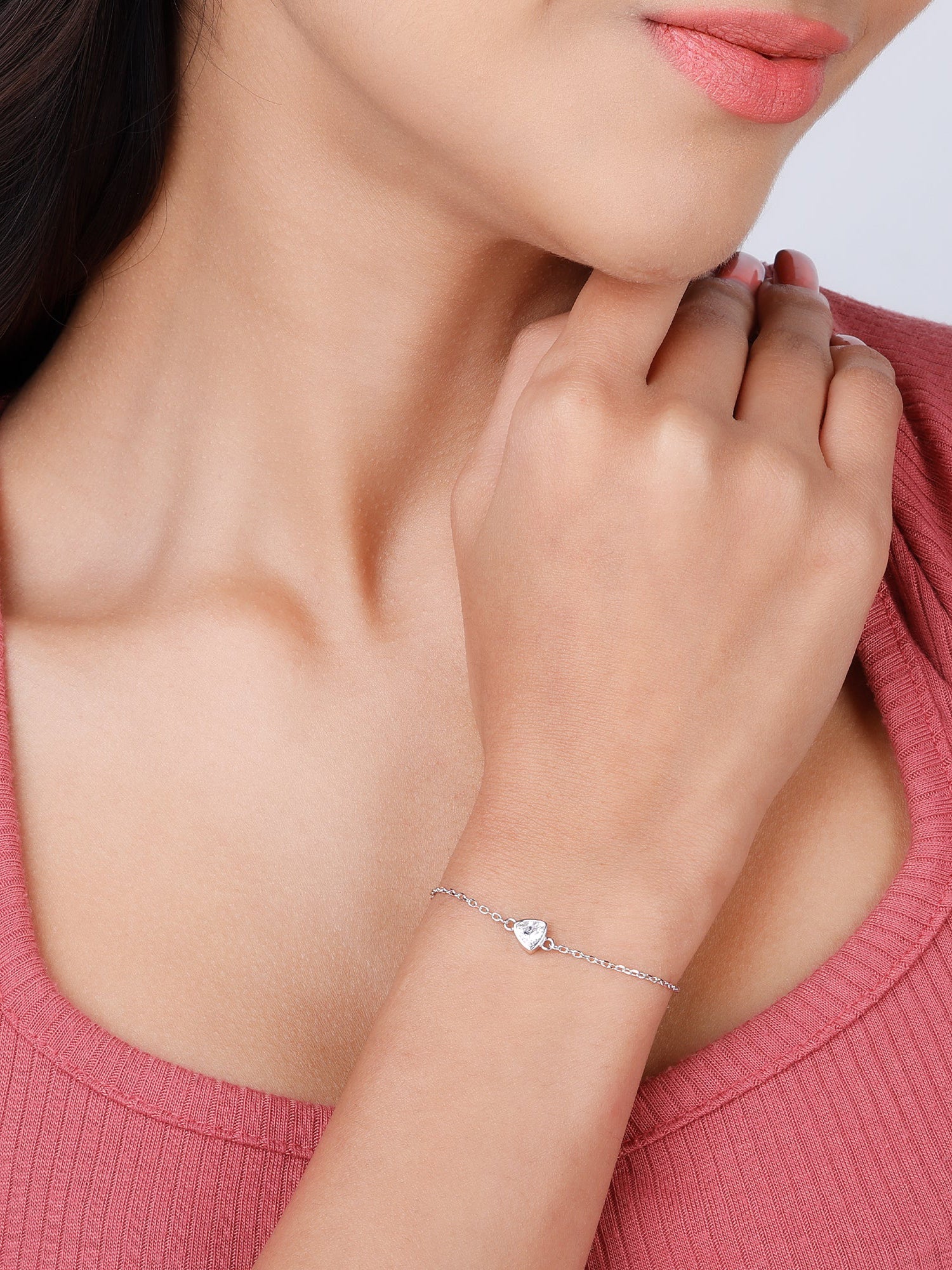 Silver Everyday Is Beautiful Bracelet