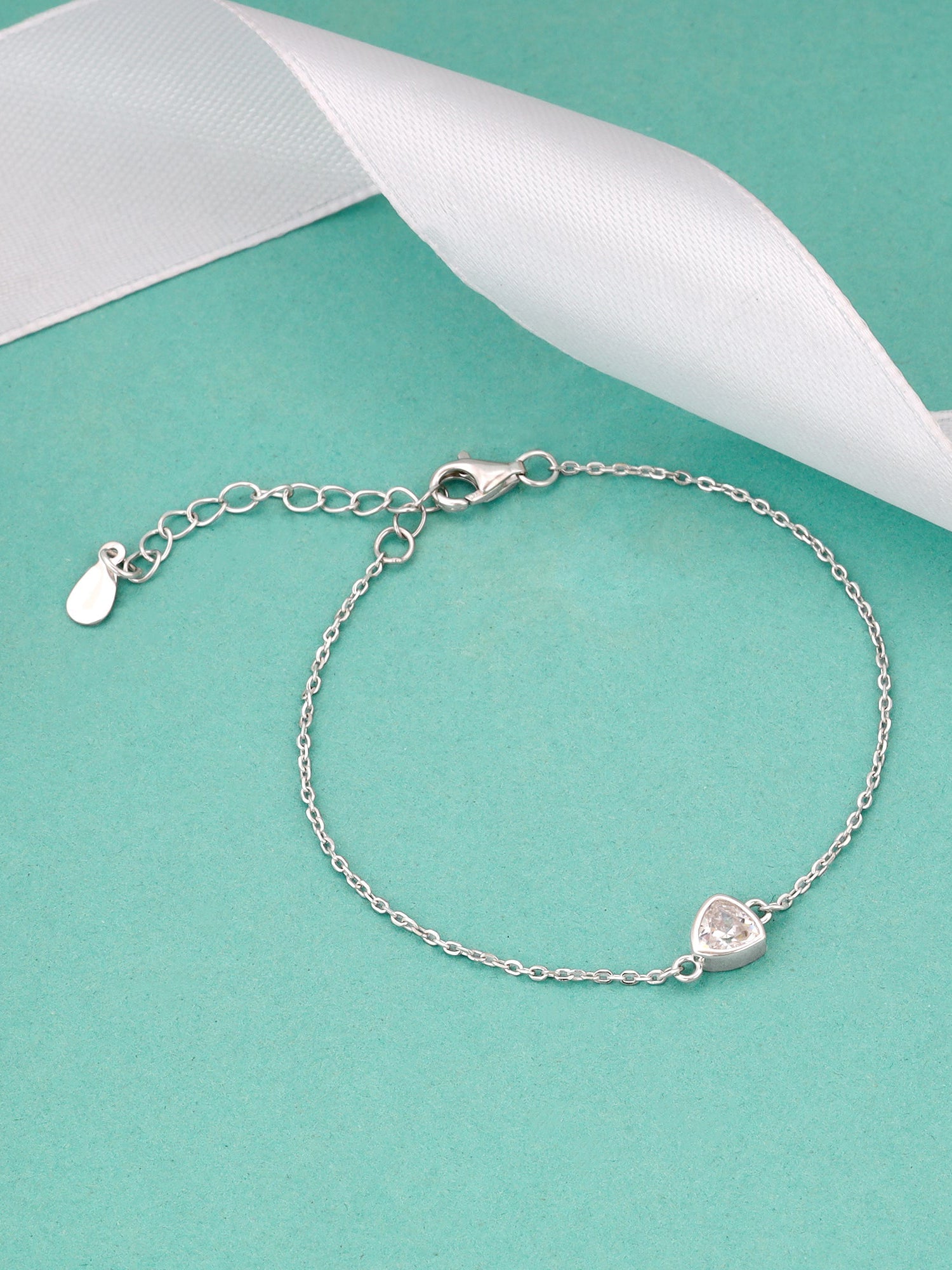 Silver Everyday Is Beautiful Bracelet