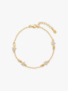 Golden Paired Star Bracelet