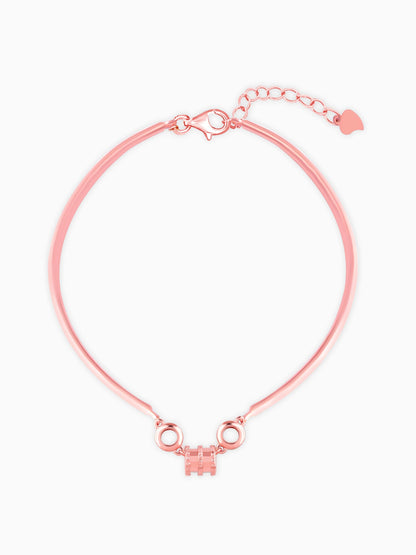 Rose Gold Reel Bracelet