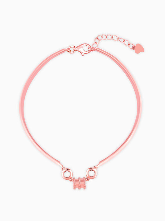 Rose Gold Reel Bracelet