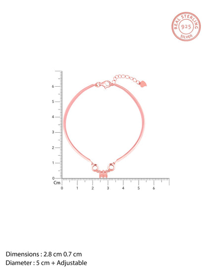 Rose Gold Reel Bracelet