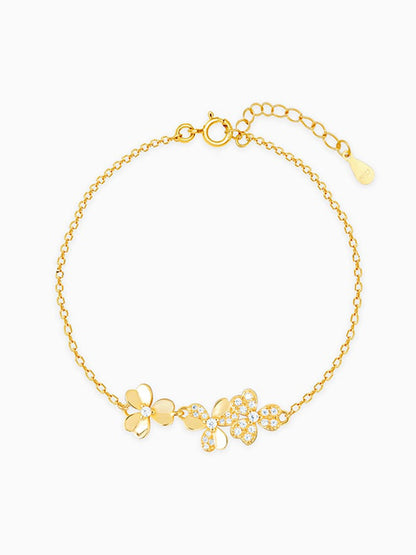 Golden Triple Sabine Bracelet