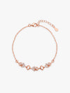 Rose Gold Zircon Fairy Pendant with Link Chain