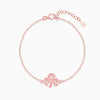 Rose Gold Shamrock Bracelet